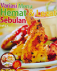 Image of Variasi Menu Hemat dan Lezat Sebulan